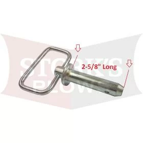 93038 Western Unimount  5/8"x 2-5/8 Jack Stand Pin  93034K 63586