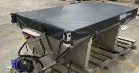 93519 2.2 Yard 8' Spreader Tarp Cover Western Marauder Stainless Steel 
