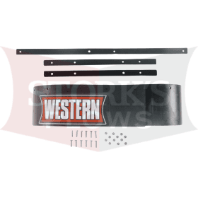 94080 Western Pro-Plow 3 Snowplow Blade 8' Rubber Snow Deflector Kit