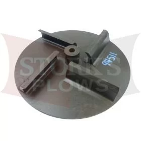 94511 15" Poly Western Fisher Blizzard Spreader Spinner Disc 94424 
