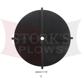 94513 14.5" Poly  Spreader Spinner Disc 1.25 Western Tornado Fisher Poly Caster