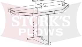96053 Main Frame For Western/Fisher 2500 Blizzard LP-10 Salt Spreader Tailgate 