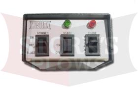 Western 98985 Striker Gas-Powered Spreader Cab Control Two Lights