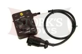 Fisher EZ-V Plow Joystick Control (Round Black Plug) 9900