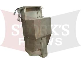 99096 Spreader Long Chute Assembly Western Striker Fisher Steel-Caster