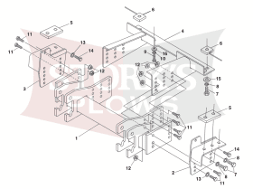 diagram for  Mount 99100551