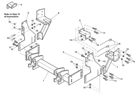 diagram for snoway mount 99100657