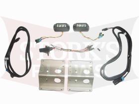 99766 Strobe Light Kit Set for Western Tornado Fisher Poly-Caster