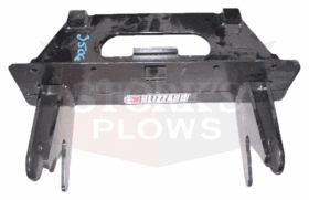 Blizzard mount for a kubota rtv