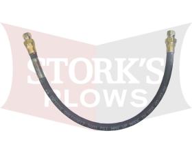 B60295 Blizzard ( 680LT 720LT ) Hydraulic Hose 1/4" x 18"  Plow Raise / Lower / Retract 