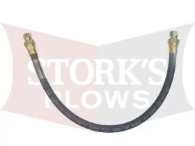 B60295 Blizzard ( 680LT 720LT ) Hydraulic Hose 1/4" x 18"  Plow Raise / Lower / Retract 