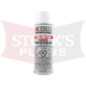 B61219 Blizzard Plow White Enamel Blade Touch Up Spray Paint 12 oz.