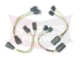 B62225-1 Western Fisher Blizzard H13 to LF/UF Headlight Adapter