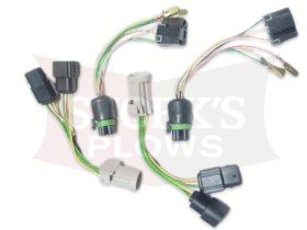 dual adapter for snow plow headlights