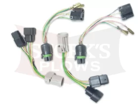 dual adapter for snow plow headlights