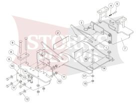 B35018 Power Hitch plow mount