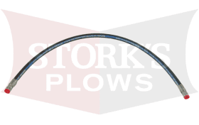 44315 Fisher Western  Factory MM2 Hose Angling Cylinder Hose 3/8 x 38 W/F JIC Ends