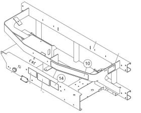 900 Bulk Pro Low-Profile Spreader Frame Kit 75684 SnowEx 75904 Western Pro Flo 75905 Fisher SP-1875