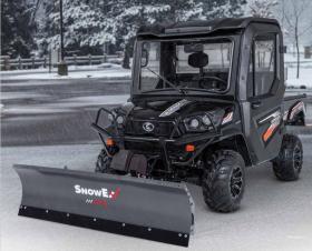 ALL NEW Mid-Duty 6' SnowEx UTV Straight Blade Snow Plow