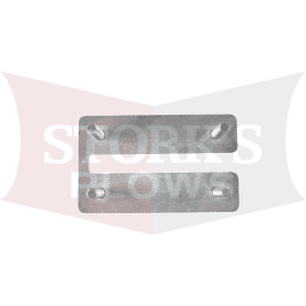 D6815 Bolt Plate 4 Bolt Snowex Spreader Inverted V mounting plate