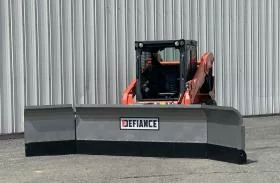 14' Defiance XLP-140 Loader Snowplow Compact Expandable Wing Blade