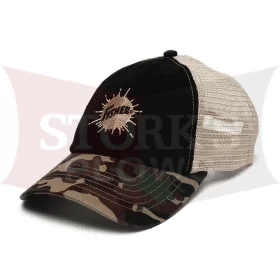 Fisher Hat - Sportsman 3100 - Black/Camo/Stone Baseball cap Snowplow