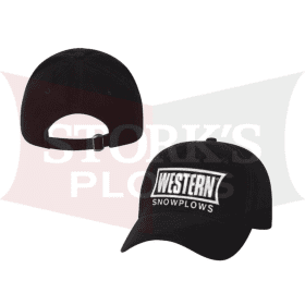 Black Western Straight Blade Hat Baseball Cap  Snow plow 