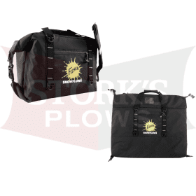 Black Fisher Cooler Bag Snowplow large cold storage carrier