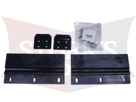 80261 Poly Cutting Edge Kit w/ Curb Guards Western Wide-Out 8'-10' 50626