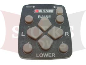 49446 Handheld Control Keypad Blizzard Straight Blade Power Hitch 2 96550