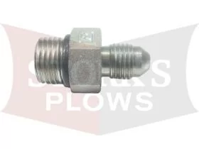 B60003 Blizzard 7/16-20 x 9/16-18 Hydraulic Adapter Straight Hose Fitting ORB 60003