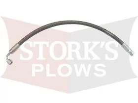 B60296 Blizzard ( 680LT 720LT ) 03-04 Hydraulic Hose 90°/Straight, 1/4" x 20"