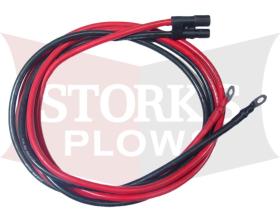 HYD01684 92" Boss Power / Ground Cable Vehicle Side Truck Harness
