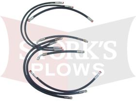 B60280 Hose Set Blizzard (03-04' 810PP) Power Hitch 1 Power Plow 810 
