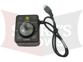 85150 Fisher Plow Joystick Control Fleet Flex 4 Pin White Plug 