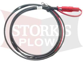 23025 Meyer Standard Operating System Truck Side Power Ground Harness Red End