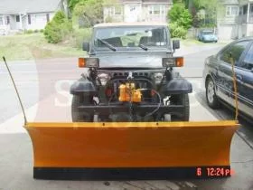 jeep wrangler snow plow