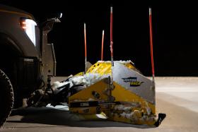 New Arctic Razor Back Full Kit Sectional Truck plow " Standard Yellow " 
