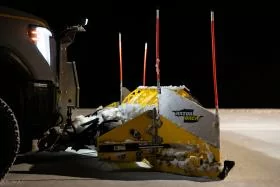 New Arctic Razor Back Full Kit Sectional Truck plow " Standard Yellow " 
