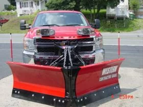 Western MVP Plus 8 1/2 (8 6) Steel V-Plow Ultramount Snow Plow