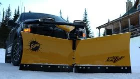 ALL NEW Fisher Half-Ton EZ-V Plow 7 1/2 Steel Snow Plow MM2