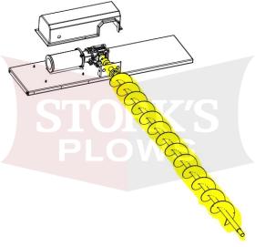 F50444 SnowEx SP-9300X SP-9300XH SP-9800XH VX-3210 Spreader Auger
