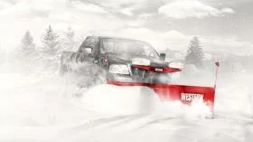 Western half ton snowplow 