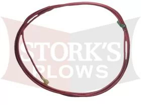 P2158 Western Fisher Positive Red Control Power Lead Low-Profile 110, 1000, 2000