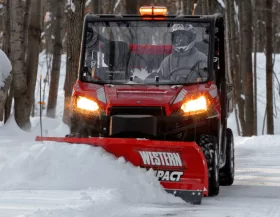 Western Impact UTV plow