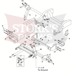 meyer 17136 plow mount
