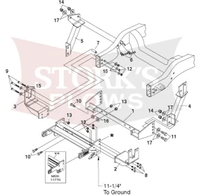 meyer 17136 plow mount