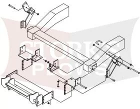 Boss mount for chevy 3500