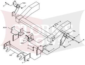 LTA03675 1991-2002 2WD Chevy / GMC 3500 HD Truck RT3 Boss Mount 