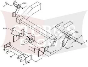 LTA03675 1991-2002 2WD Chevy / GMC 3500 HD Truck RT3 Boss Mount 